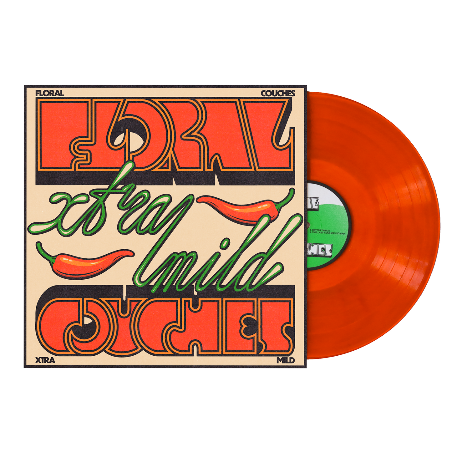 Xtra Mild Vinyl: Limited Edition Clear Orange Swirl