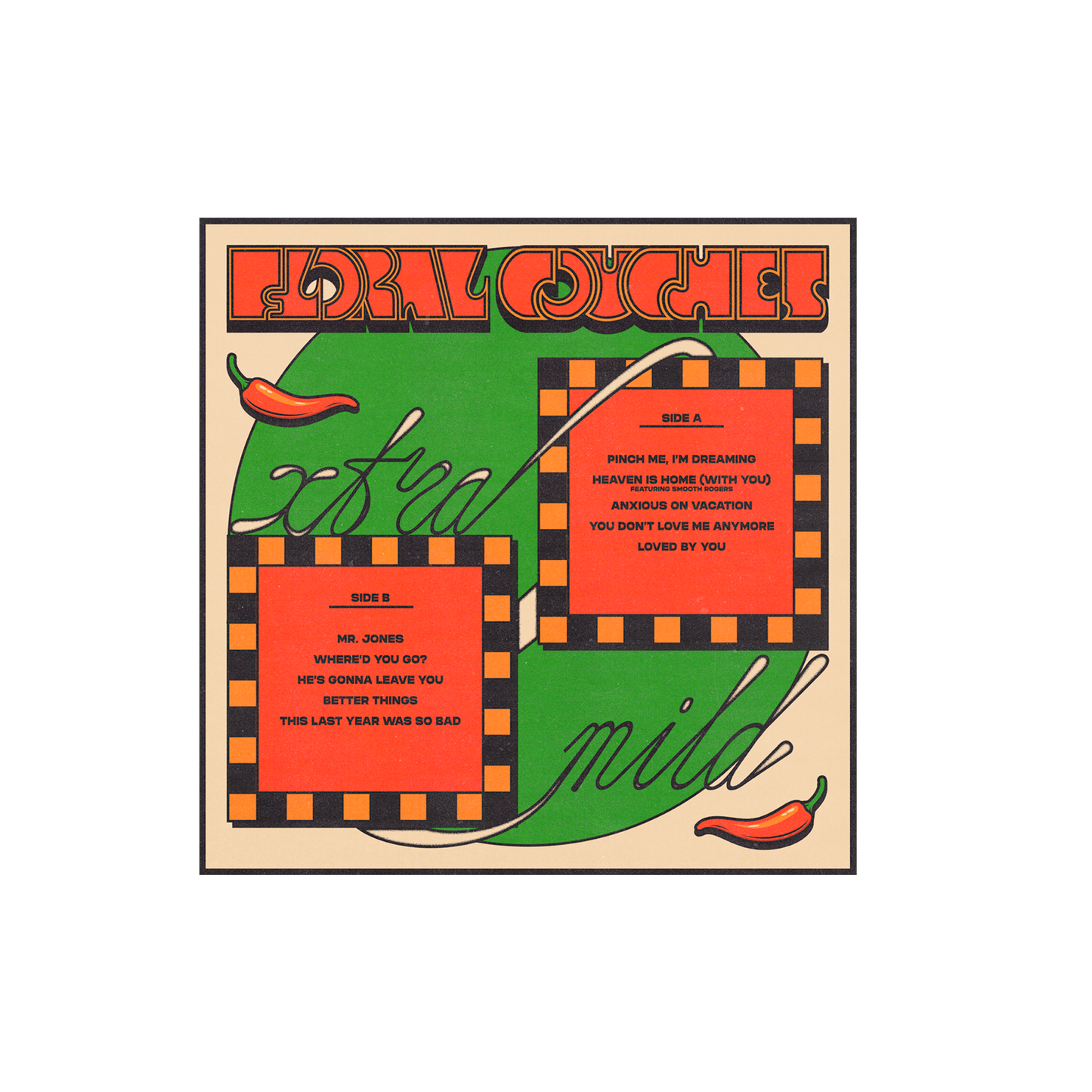 Xtra Mild Vinyl: Limited Edition Clear Orange Swirl